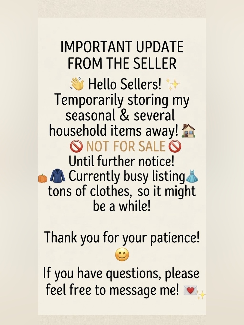 READ ME / NOT FOR SALE ME
